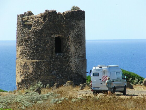 Sardiniens Westküste - so ist Wohnmobilcamping mit freiem Stehen richtig schön